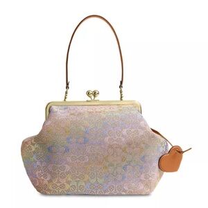 ⭐️Missing stones no dustbag ⭐️ NEW Coach Rainbow Crystal Kisslock PRICE FIRM